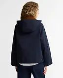 Thumbnail 5 of Barbour Women's Terrington Showerproof Jacket - Dark Navy / Shadow Classic tartan lining.