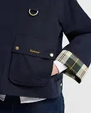 Thumbnail 6 of Barbour Women's Terrington SP Quilted Jacket - Dark Navy / Shadow Classic