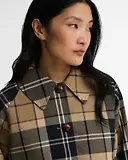 Thumbnail 6 of Barbour Women's Delilah Check Jacket - Birchwood Dress