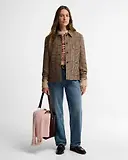 Thumbnail 3 of Barbour Women's Austen Wool Tailored Jacket - Classic Beige Check