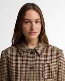 Thumbnail 5 of Barbour Women's Austen Wool Tailored Jacket - Classic Beige Check