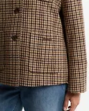 Thumbnail 6 of Barbour Women's Austen Wool Tailored Jacket - Classic Beige Check