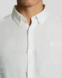 Thumbnail 4 of Lyle & Scott Men's Long Sleeve Linen Shirt - White