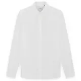 Thumbnail 1 of Lyle & Scott Men's Long Sleeve Linen Shirt - White