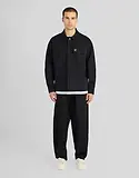 Thumbnail 3 of Lyle & Scott Men's Washed Overshirt - Jet Black