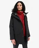 Thumbnail 4 of Barbour Women's Winter Beadnell Waterproof Jacket - Black/Ancient Tartan