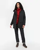 Thumbnail 2 of Barbour Women's Winter Beadnell Waterproof Jacket - Black/Ancient Tartan