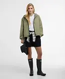 Thumbnail 3 of Barbour Women's Thorpe Waterproof Jacket - Bleached Olive/Fondant