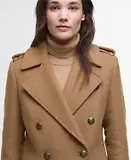 Thumbnail 6 of Barbour Women's Cottesmore Wool Coat - Camel
