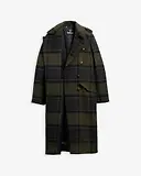 Thumbnail 8 of Barbour Women's Cottesmore Checked Wool Coat - Shadow Classic Tartan