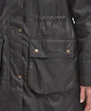 Thumbnail 8 of Barbour Women's Long Cannich Wax Jacket - Olive