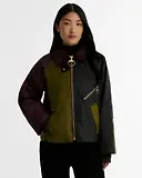 Thumbnail 2 of Barbour Women's Arlene Waxed Jacket - Golden Olive / Fern / Bordeaux / Muted