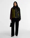 Thumbnail 3 of Barbour Women's Arlene Waxed Jacket - Golden Olive / Fern / Bordeaux / Muted