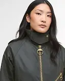 Thumbnail 5 of Barbour Women's Arlene Wax Jacket - Fern/Ancient Tartan
