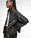 Thumbnail 5 of Barbour Women's Arlene Wax Jacket - Beech/Ancient Tartan