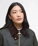 Thumbnail 5 of Barbour Women's Luella Wax Jacket - Fern/Ancient Tartan