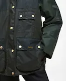 Thumbnail 7 of Barbour Women's Keeley Wax Jacket - Fern/Sage/Duffle Bag/Ancient Tartan
