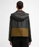 Thumbnail 4 of Barbour Women's Liza Wax Jacket - Black/Grey/Sand/Dress