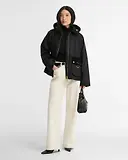 Thumbnail 3 of Barbour Women's Carville Waxed Jacket - Black / Ancient