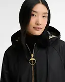 Thumbnail 5 of Barbour Women's Carville Waxed Jacket - Black / Ancient