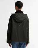 Thumbnail 4 of Barbour Women's Carville Waxed Jacket - Fern / Shadow Classic