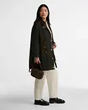 Thumbnail 3 of Barbour Women's Icons Modern Beaufort Waxed Jacket - Olive / Classic