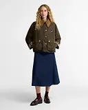 Thumbnail 3 of Barbour Women's Icons Modern Spey Waxed Jacket - Beech / Birchwood