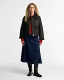 Thumbnail 3 of Barbour Women's Tartan Reimagined Icons Tartan Quilted Spey Waxed Jacket - Olive / Classic