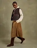Thumbnail 6 of Penelope Chilvers Women's Lancaster Cotton Velvet Skirt - Tan