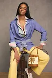 Thumbnail 14 of Holland Cooper Women's Oxford Shirt - City Pink Stripe
