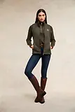 Thumbnail 4 of Holland Cooper Women's Cambridge Gilet - Dark Olive