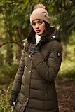 Thumbnail 5 of Holland Cooper Women's Cortina Fingerless Gloves - Fern Green