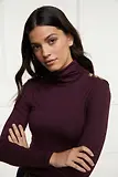 Thumbnail 8 of Holland Cooper Women's Essential Roll Neck - Burgundy