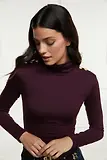 Thumbnail 9 of Holland Cooper Women's Essential Roll Neck - Burgundy