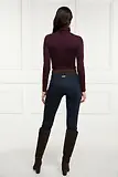 Thumbnail 6 of Holland Cooper Women's Essential Roll Neck - Burgundy