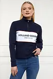 Thumbnail 4 of Holland Cooper Women's Sporting Heritage Zip Henley - Ink Navy