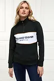 Thumbnail 6 of Holland Cooper Women's Sporting Heritage Zip Henley - Racing Green