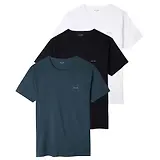 Thumbnail 1 of Paul Smith Men's Organic Cotton Logo 3 Pack Lounge T-Shirts - Mixed
