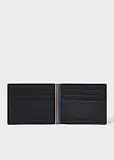 Thumbnail 2 of Paul Smith Men's Grained Leather Compact Billfold Wallet - Black
