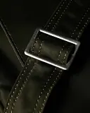 Thumbnail 9 of Paul Smith Men's 'Laser Stripe' Recycled-Nylon Crossbody Bag - Green