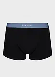 Thumbnail 4 of Paul Smith Men's 3 Pack Plain Mix Trunks - Black