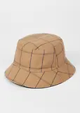 Thumbnail 3 of Paul Smith Men's Reversible Cotton-Nylon Bucket Hat - Navy/Beige