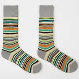 Thumbnail 2 of Paul Smith Men's Signature Stripe Socks - 2 Pack - Black & Grey - One Size