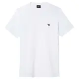 Thumbnail 1 of PS By Paul Smith Men's Cotton Zebra Logo T-Shirt - White