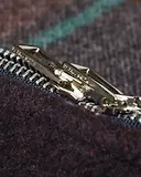 Thumbnail 14 of Paul Smith Men's Wool-Blend Harrington Jacket - Ecru & Burgundy Check