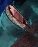 Thumbnail 13 of Paul Smith Men's Wool-Blend Harrington Jacket - Ecru & Burgundy Check