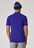 Thumbnail 3 of Paul Smith Men's Regular Fit Stretch-Cotton 'Broad Stripe Zebra' Polo Shirt - Blue