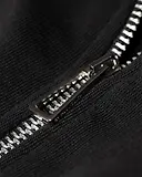 Thumbnail 10 of Paul Smith Men's Regular Fit Zebra Half-Zip Sweatshirt - Black