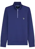 Thumbnail 1 of Paul Smith Men's Regular Fit Zebra Half-Zip Sweatshirt - Blue