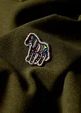 Thumbnail 7 of PS By Paul Smith Men's Organic Cotton Zebra Polo Shirt - Khaki Green